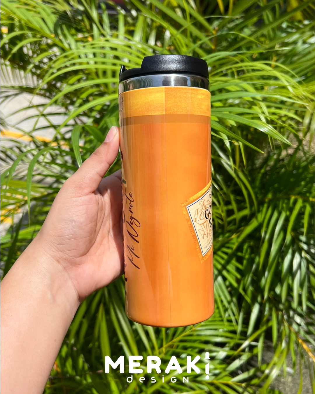 🥃 Vaso Térmico de 450ml  Diseño Exclusivo de Johnnie Walker Gold Reserve ✨