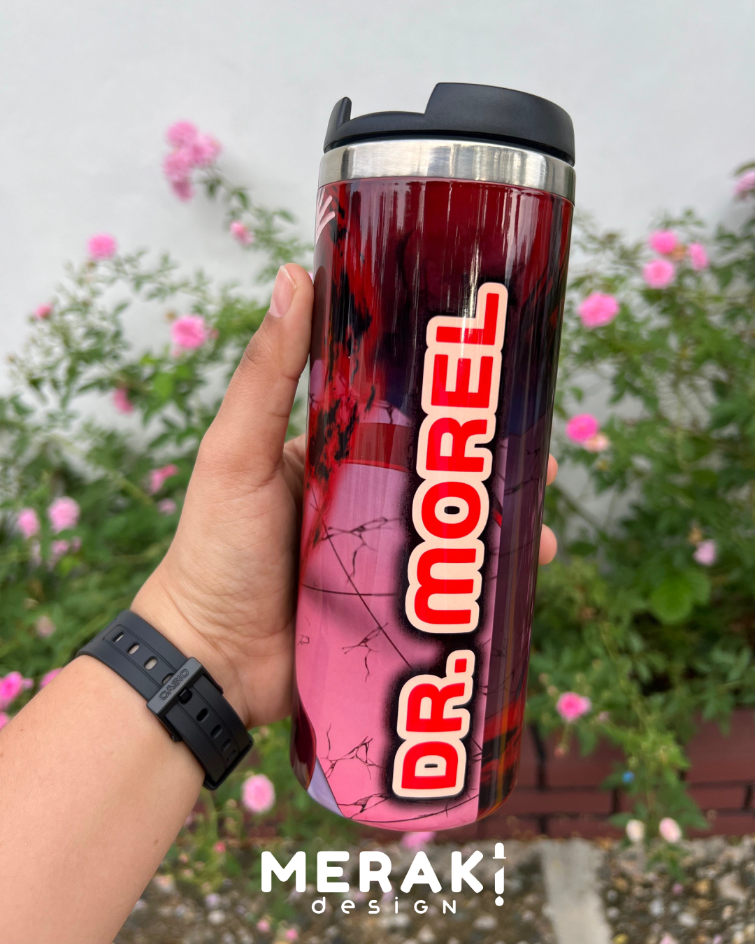 🔥 Vaso Térmico Personalizado de Itachi – El Regalo Perfecto para Fans del Anime 🔥