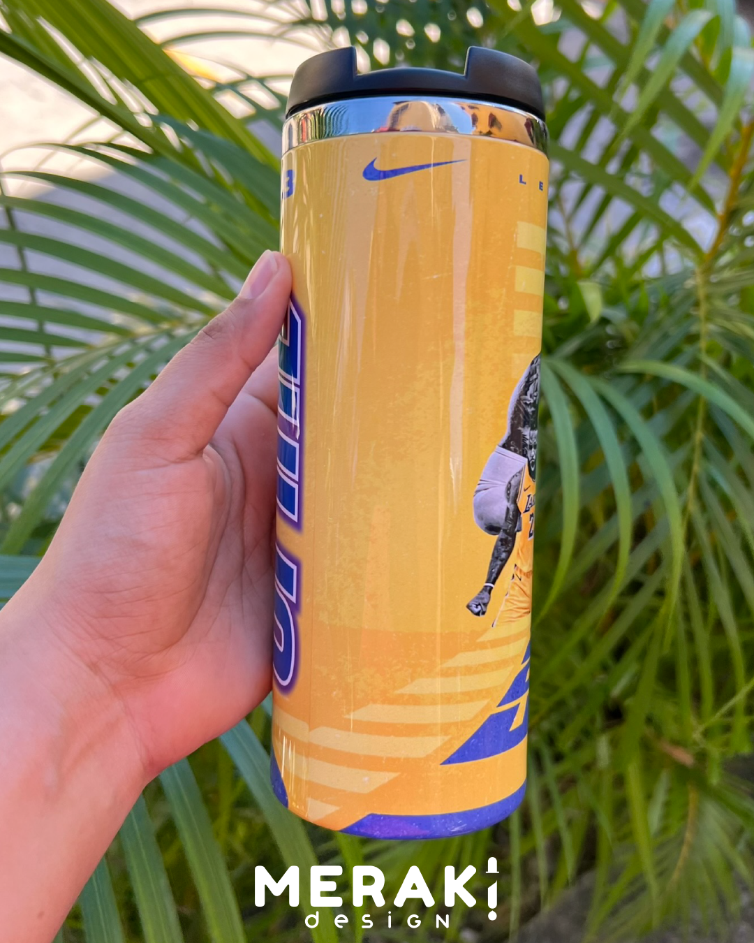 🏀🔥 Vaso Térmico Two Layer 450ml – Diseño Exclusivo de LeBron James