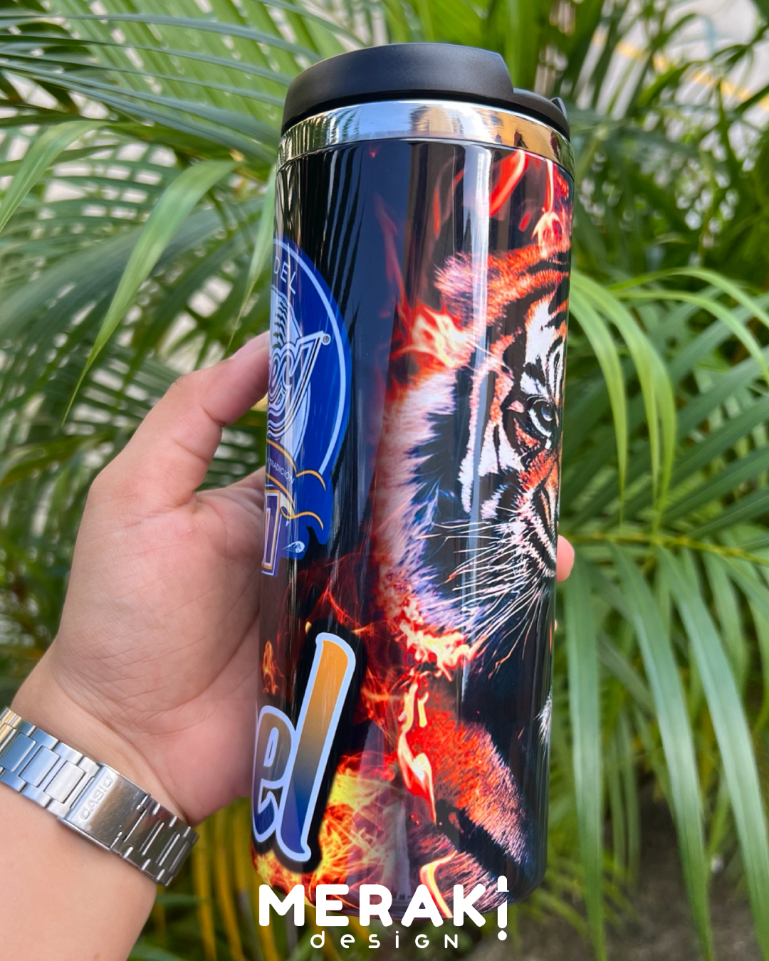 ⚾ Termo Térmico Personalizado de los Tigres del Licey 🔵🏆