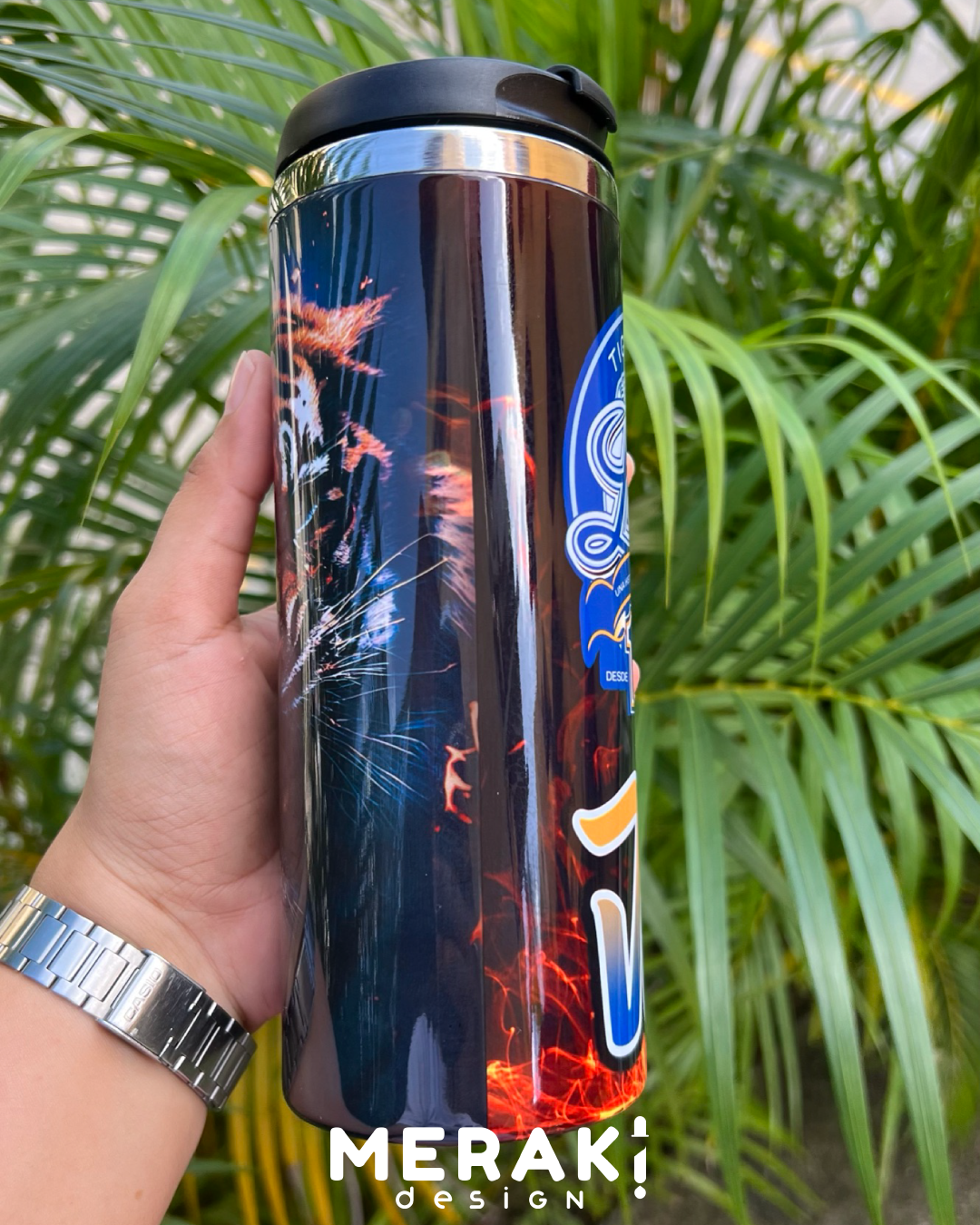 ⚾ Termo Térmico Personalizado de los Tigres del Licey 🔵🏆