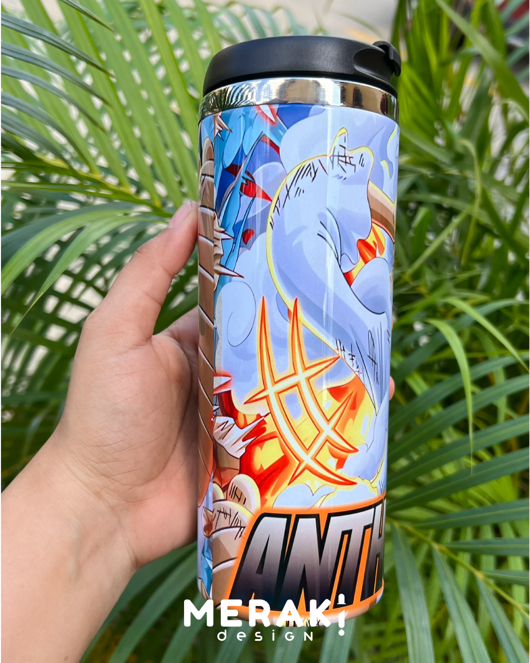 🌟 Vaso Térmico Two Layer 450ml - Diseño Luffy Gear: ¡Tu Bebida Favorita con Estilo y Aventura! 🌊