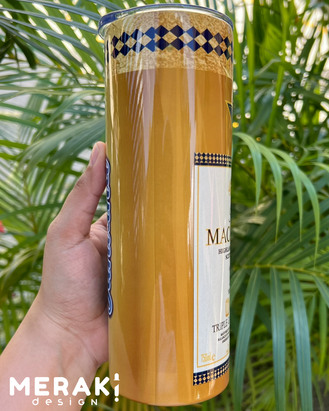 🥃 Vaso Térmico Tumblr 20oz The Macallan Triple Cask 12 Años ✨🍂