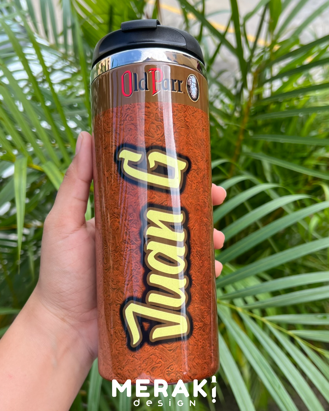 🥃 Vaso Térmico 450ml – Exclusivo Diseño de Old Parr ✨🔥