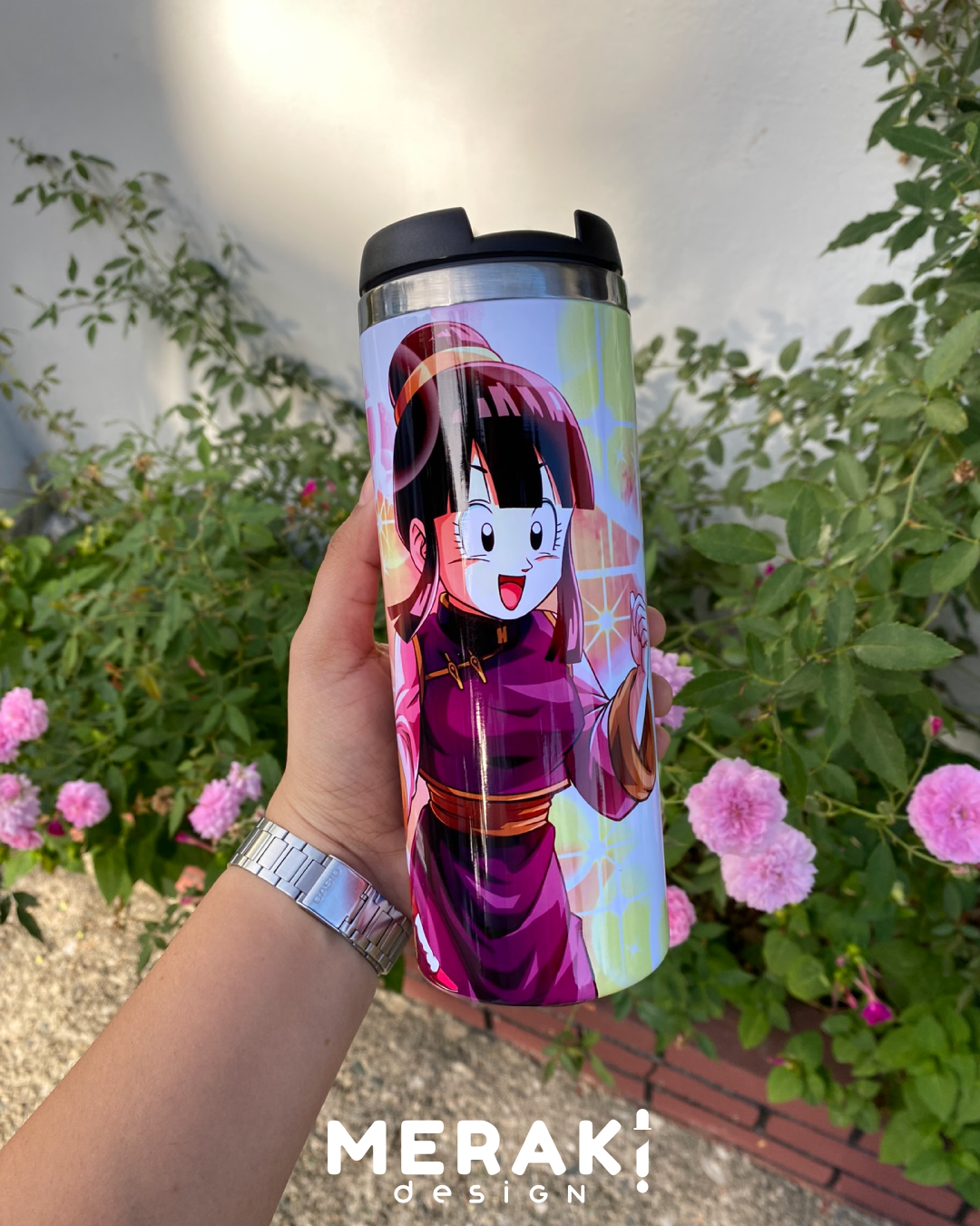 💥✨ Vaso térmico Two Layer de 450ml-Pín personaje de Dragon Ball Z💥✨