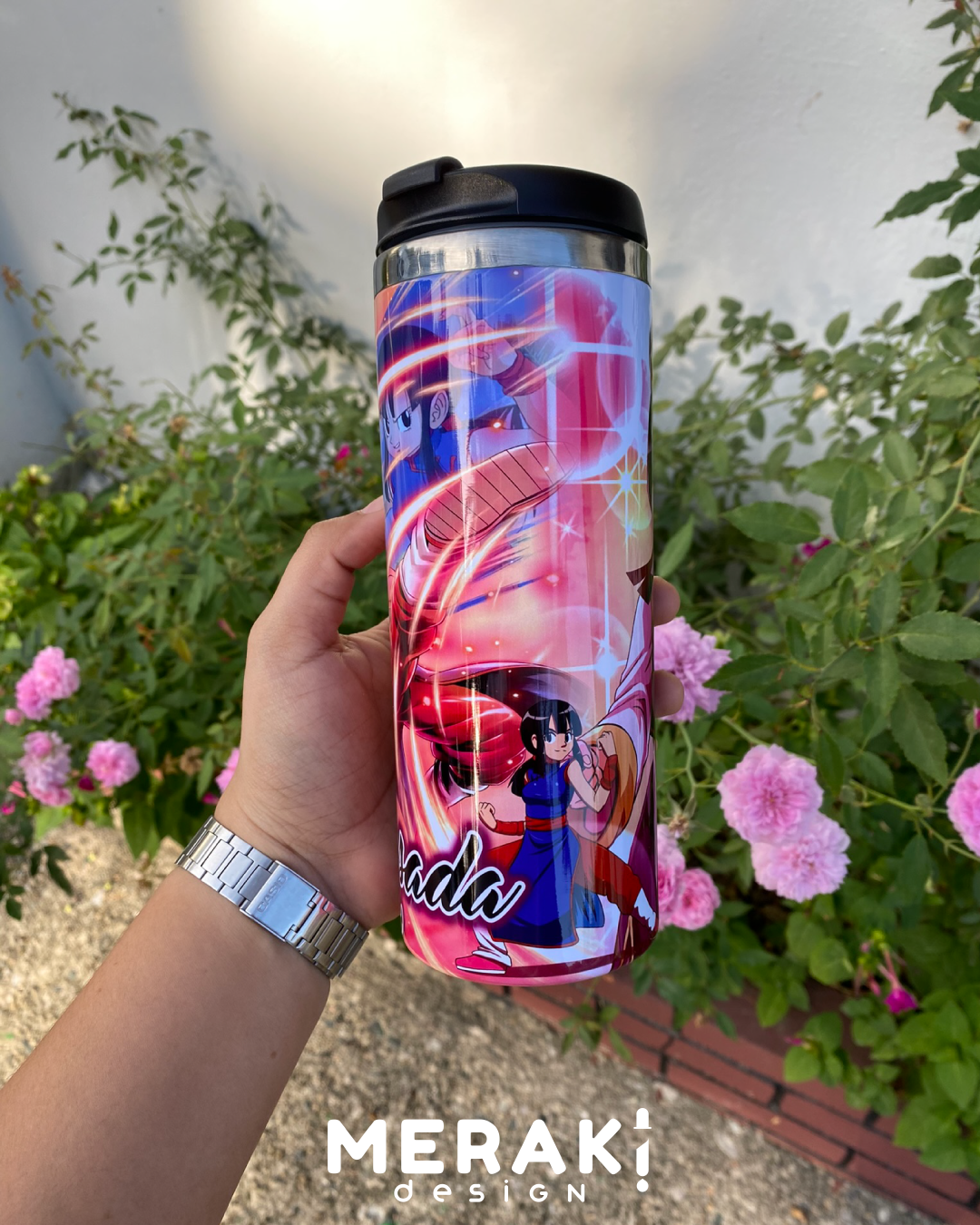 💥✨ Vaso térmico Two Layer de 450ml-Pín personaje de Dragon Ball Z💥✨