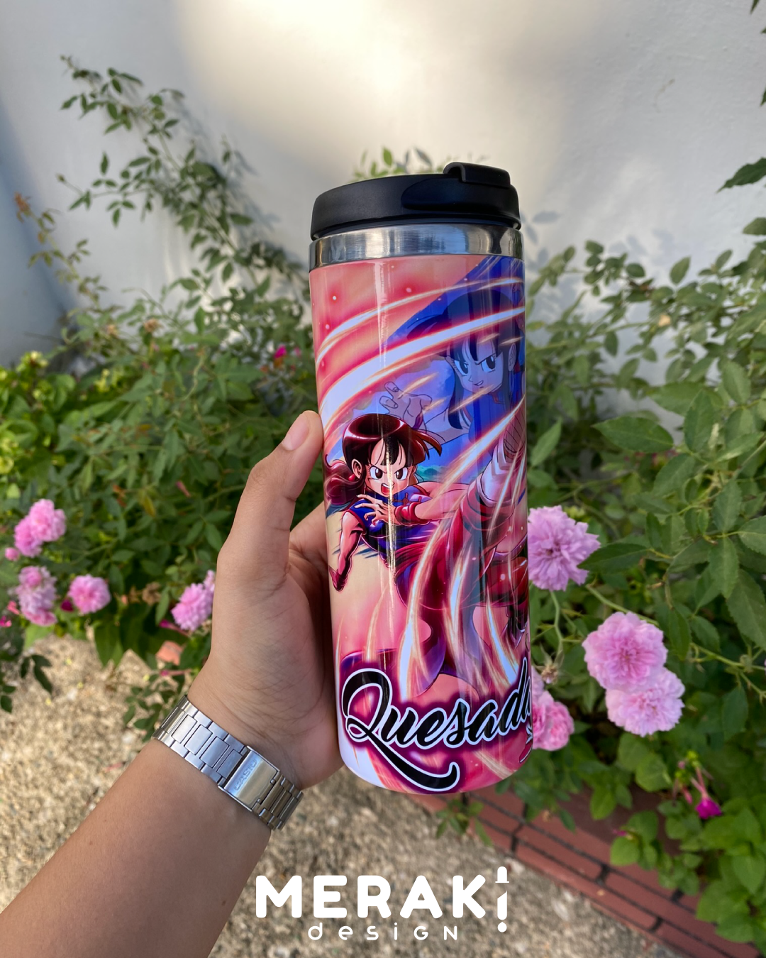 💥✨ Vaso térmico Two Layer de 450ml-Pín personaje de Dragon Ball Z💥✨