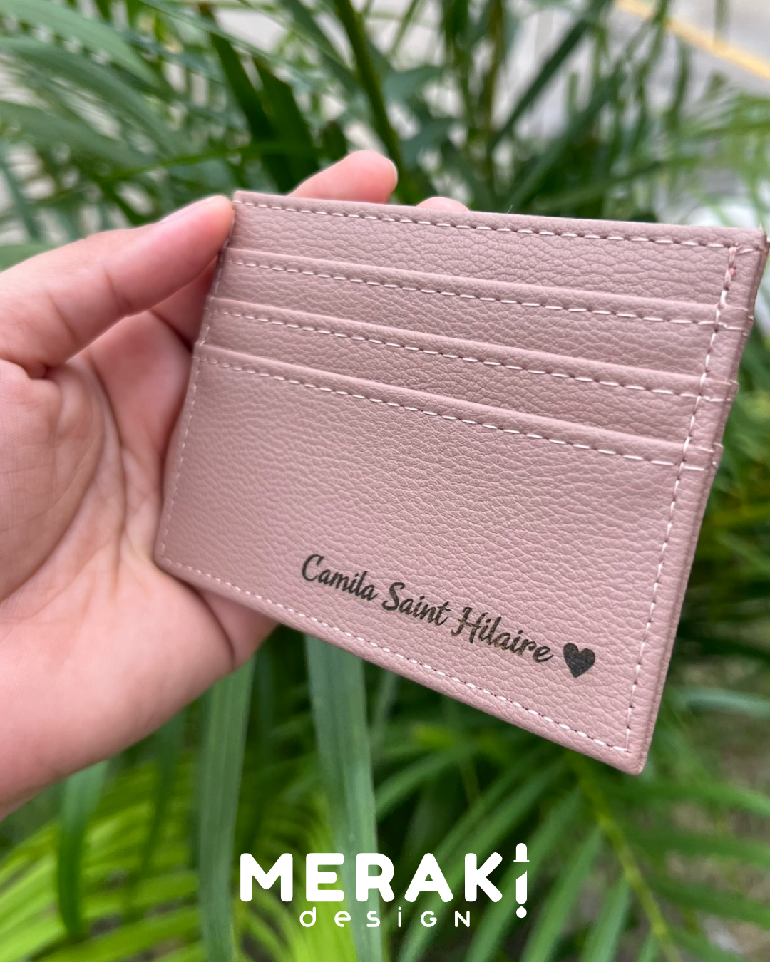 💖 Porta Tarjetas Personalizado para Damas 🎁