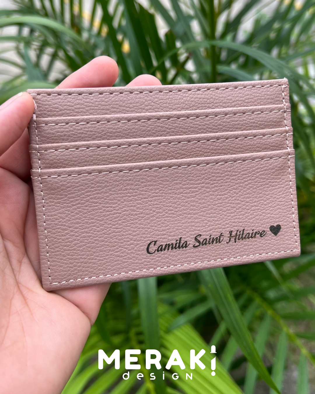 💖 Porta Tarjetas Personalizado para Damas 🎁