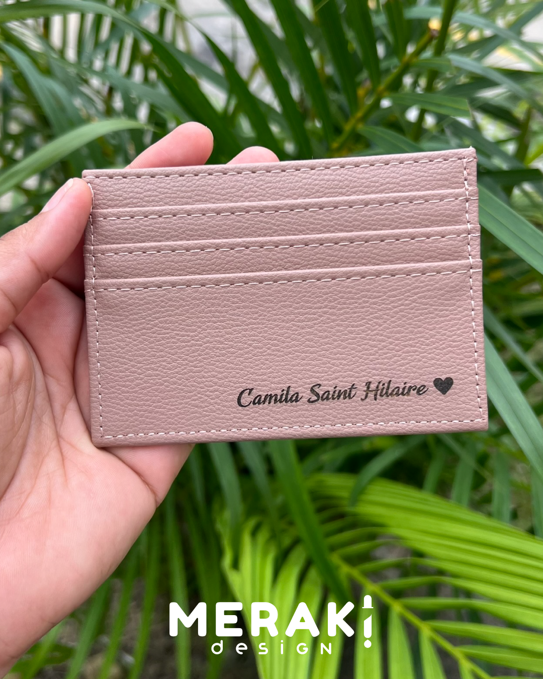 💖 Porta Tarjetas Personalizado para Damas 🎁