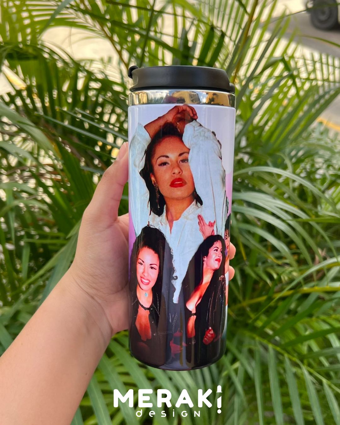 💜 Vaso Térmico Personalizado – Selena Quintanilla