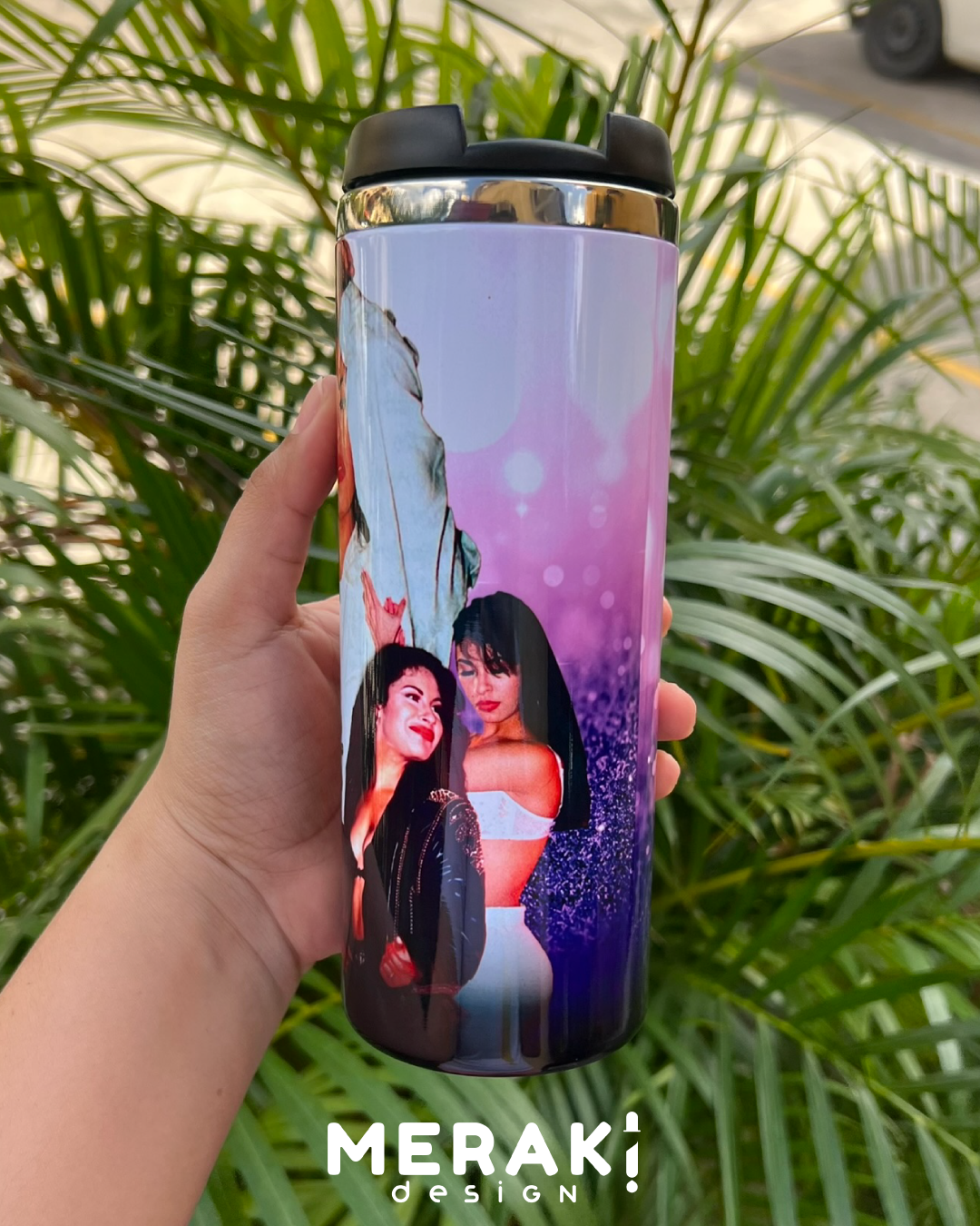 💜 Vaso Térmico Personalizado – Selena Quintanilla