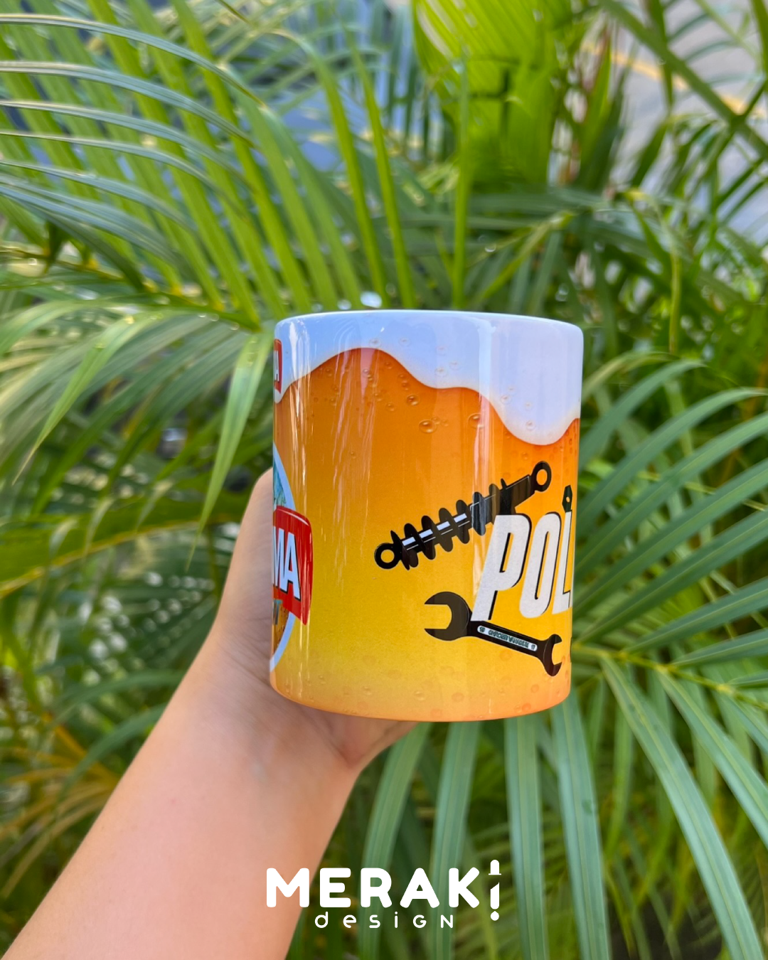 🎯 Taza Personalizada Cerveza Brahma – ¡Disfruta con Estilo! 🍻