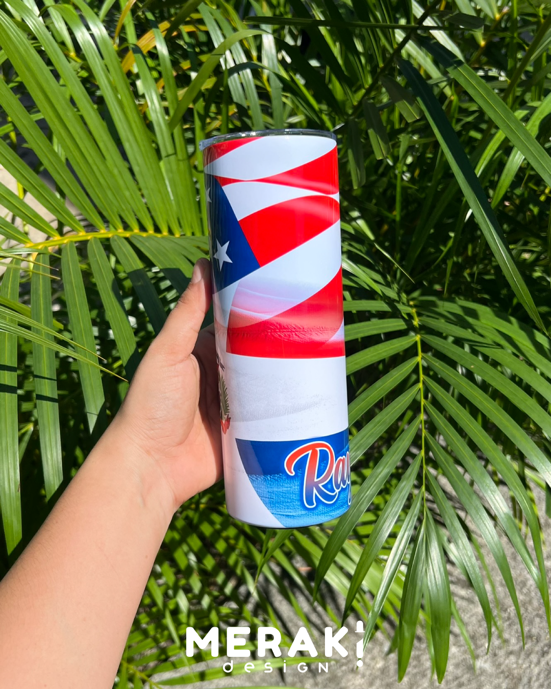 🌟 Vaso Térmico 20oz – Unión de Culturas en un Diseño Único! 🇺🇸🇩🇴 🌟